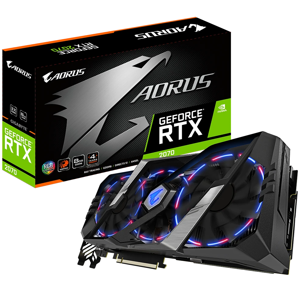 Gigabyte AORUS GeForce RTX 2070 8G
